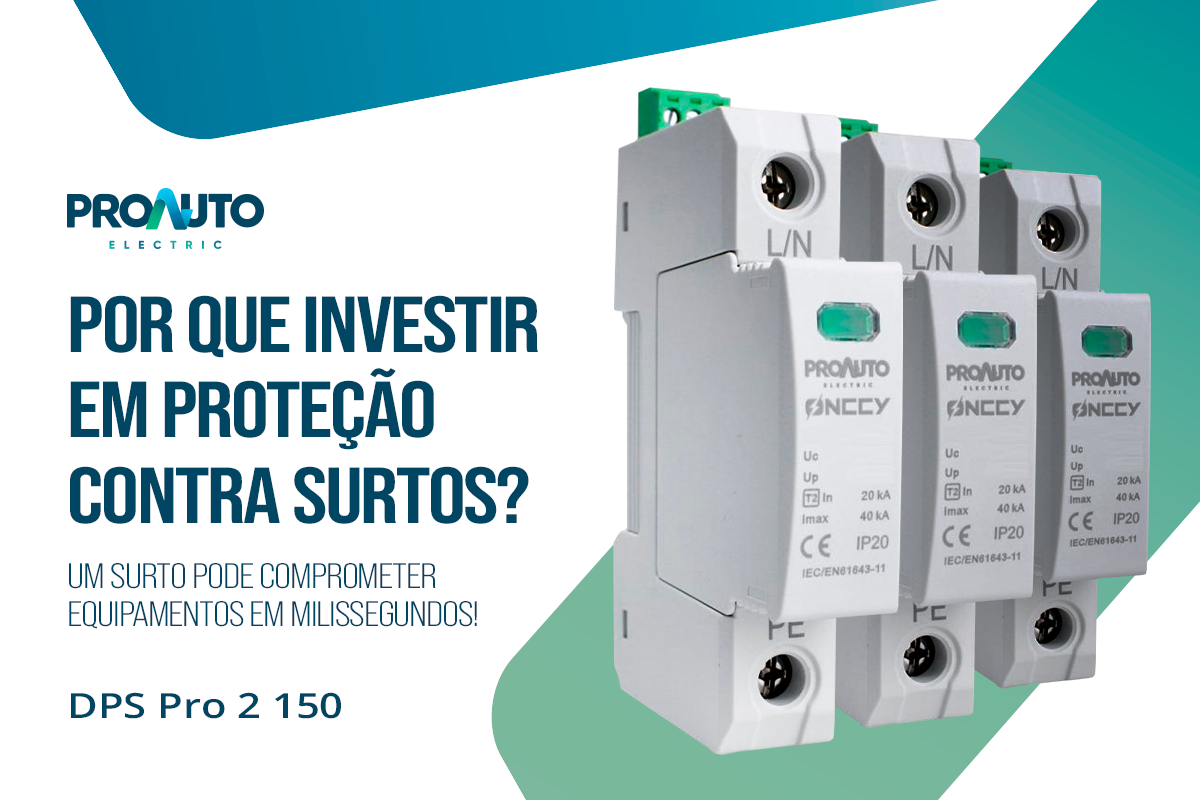DPS Pro 2 150 da Proauto Electric - proteção contra surtos
